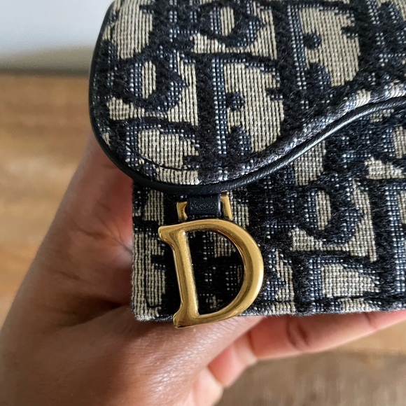 Dior Saddle Flap Card Holder - Picture 5 of 8